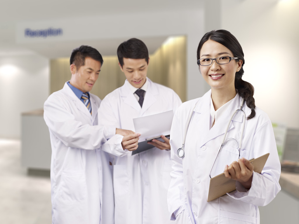 asian medical professionals